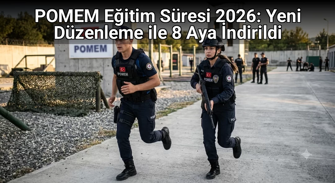 POMEM Eğitim Süresi 2026: Yeni Düzenleme ile 8 Aya İndirildi